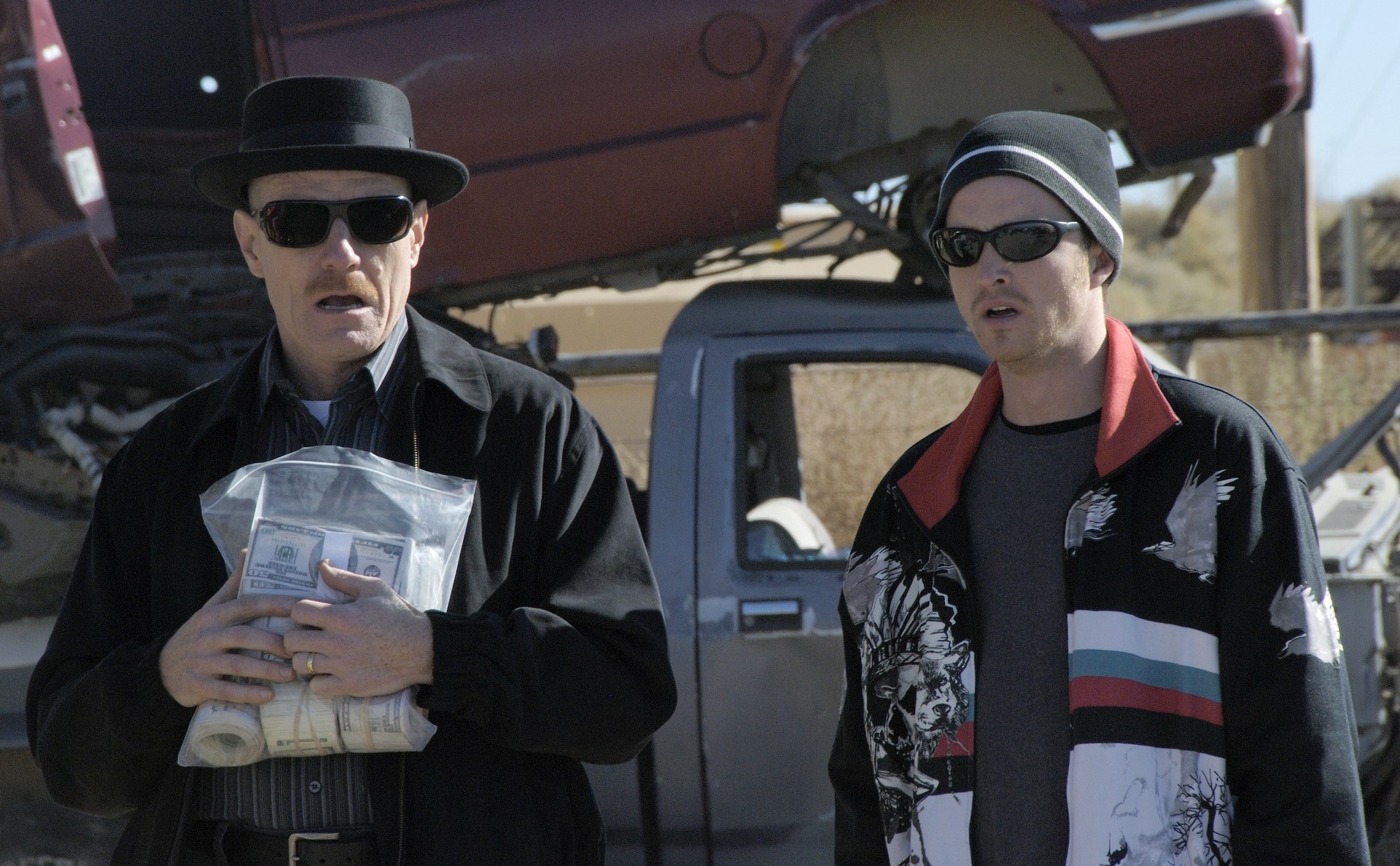 Walter White a Jesse Pinkman v seriálu Perníkový táta