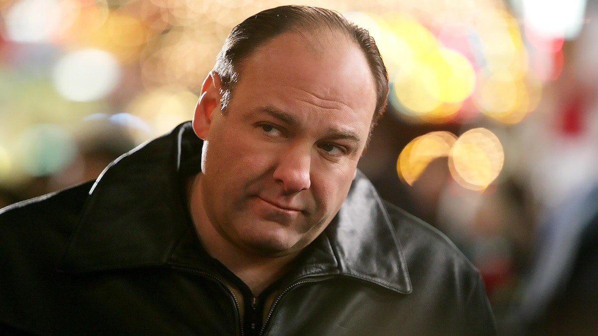 James Gandolfini jako Tony Soprano v seriálu Rodina Sopránů